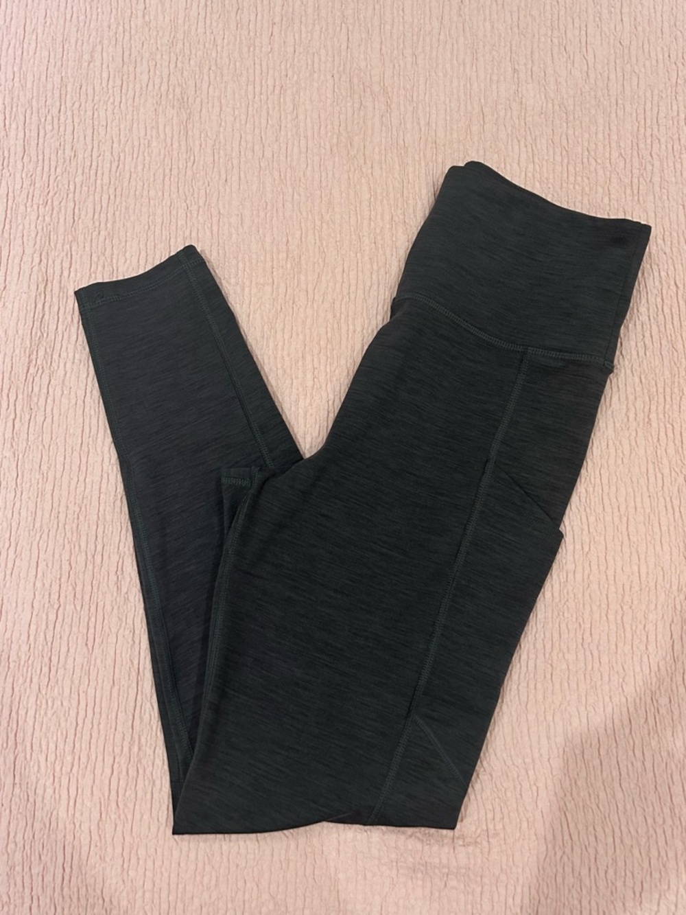 American Eagle High-Waist The Everything Pocket Gray Leggings, Size M